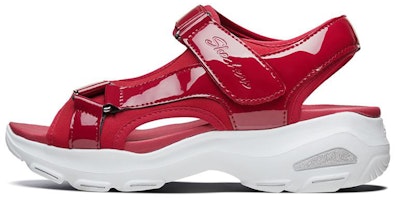 (Women) Skechers D'lites Ultra 'Red White' 32381-RED (Women) Skechers D'lites Ultra 'Red White' 32381-RED