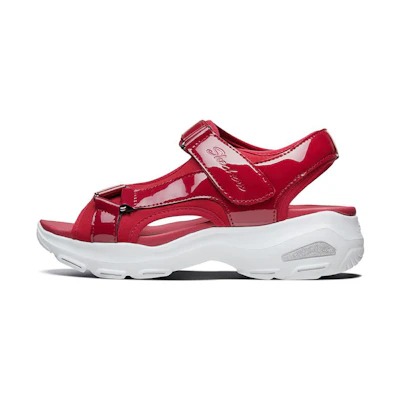 (W) Skechers D'lites Ultra 'Red White'