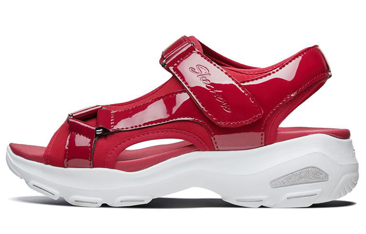 (Women) Skechers D'lites Ultra 'Red White' 32381-RED