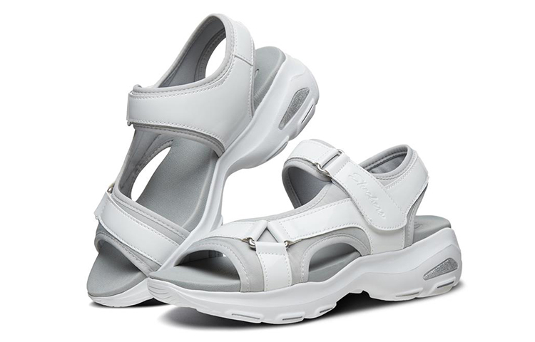 Lookbook (W) 斯凯奇 D'lites Ultra '白灰' 32381-WGY