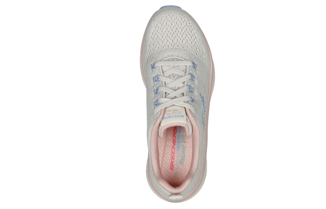 Lookbook (Women) Skechers D'Lites Walker 'Beige Powder Blue' 149368-NTMT