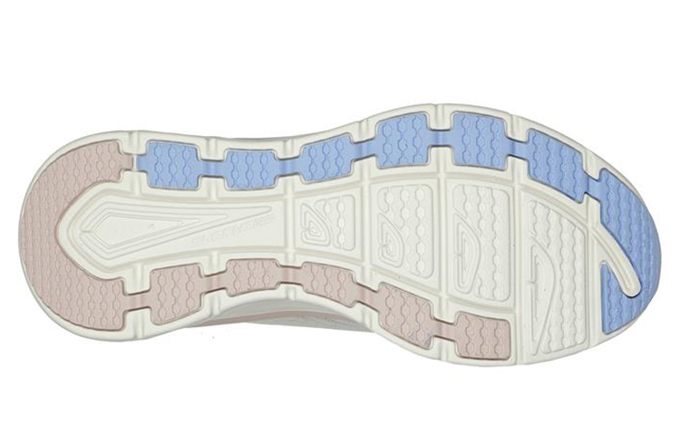 Shop (Women) Skechers D'Lites Walker 'Beige Powder Blue' 149368-NTMT