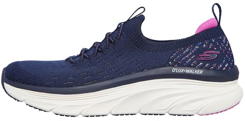 (Women) Skechers D'Lites Walker 'Blue Purple' 149356-NVPR Buy (Women) Skechers D'Lites Walker 'Blue Purple' 149356-NVPR