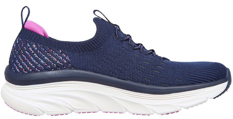 (Women) Skechers D'Lites Walker 'Blue Purple' 149356-NVPR Order (Women) Skechers D'Lites Walker 'Blue Purple' 149356-NVPR