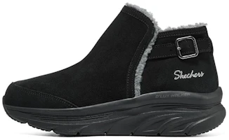 (Women) Skechers D'Lites Walker 'Casual Snow Boot Black' 167208-BBK (Women) Skechers D'Lites Walker 'Casual Snow Boot Black' 167208-BBK