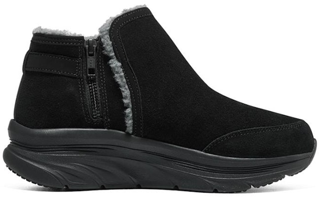 (Women) Skechers D'Lites Walker 'Casual Snow Boot Black' 167208-BBK Order (Women) Skechers D'Lites Walker 'Casual Snow Boot Black' 167208-BBK