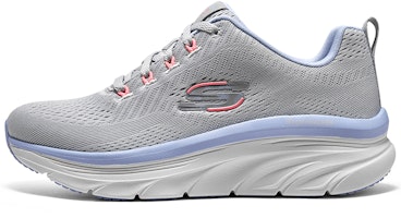 (Women) Skechers D'Lites Walker 'Grey Purple Pink' 149368-GYMT (Women) Skechers D'Lites Walker 'Grey Purple Pink' 149368-GYMT