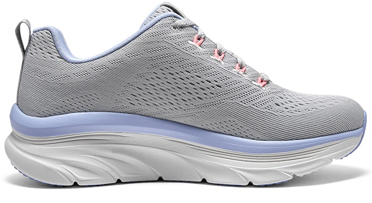 (Women) Skechers D'Lites Walker 'Grey Purple Pink' 149368-GYMT Order (Women) Skechers D'Lites Walker 'Grey Purple Pink' 149368-GYMT