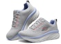 Shop (W) Skechers D'Lites Walker 'Kelabu Ungu Merah Jambu' 149368-GYMT