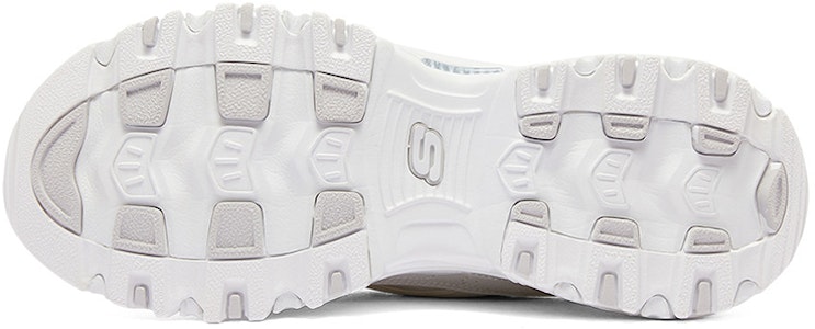 Skechers D‘Lites 抗震耐磨潮爹鞋 女款 白色 Cheap Skechers D‘Lites 抗震耐磨潮爹鞋 女款 白色