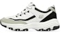 (W) Skechers Arch Fit D'Lites 'Putih Hitam Beige' 8730066-WLGY