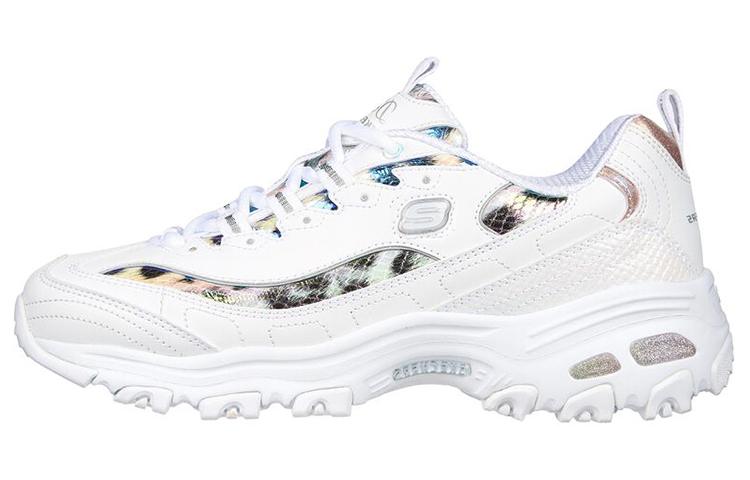 (W) Skechers D'Lites Wild Star 'White'