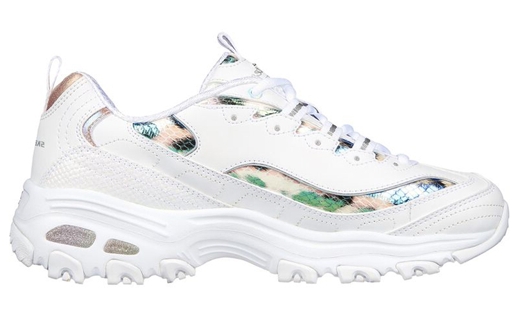 (W) Skechers D'Lites Wild Star 'White' 圖 2