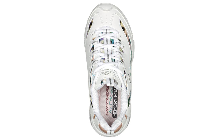 (W) Skechers D'Lites Wild Star 'White' 圖 3