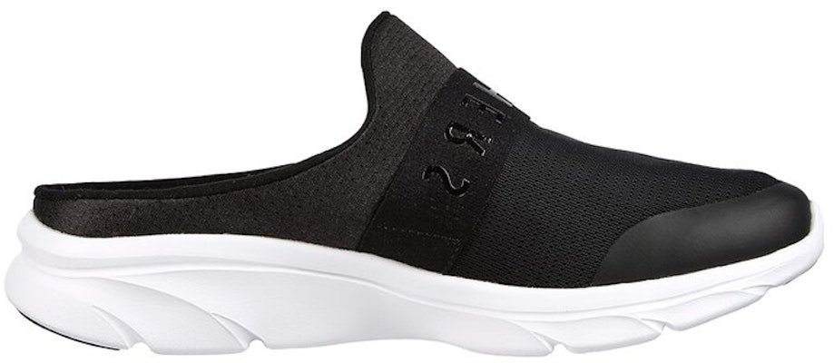 (Women) Skechers D'Lux Comfort-Enthusiast 'Black' 104338-BKW Order (Women) Skechers D'Lux Comfort-Enthusiast 'Black' 104338-BKW