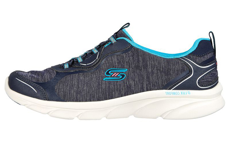 (Women) Skechers D'Lux Comfort 'Blue' 104342-NVY