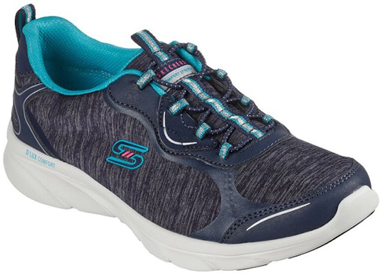 (Women) Skechers D'Lux Comfort 'Blue' 104342-NVY Lookbook (Women) Skechers D'Lux Comfort 'Blue' 104342-NVY