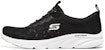 (W) Kasut Skechers D'Lux Comfort 'Hitam' 104346-BKW