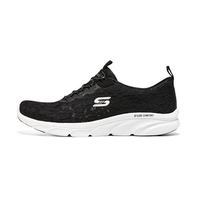 (W) Skechers D'Lux CMFT Shoes 'Black'