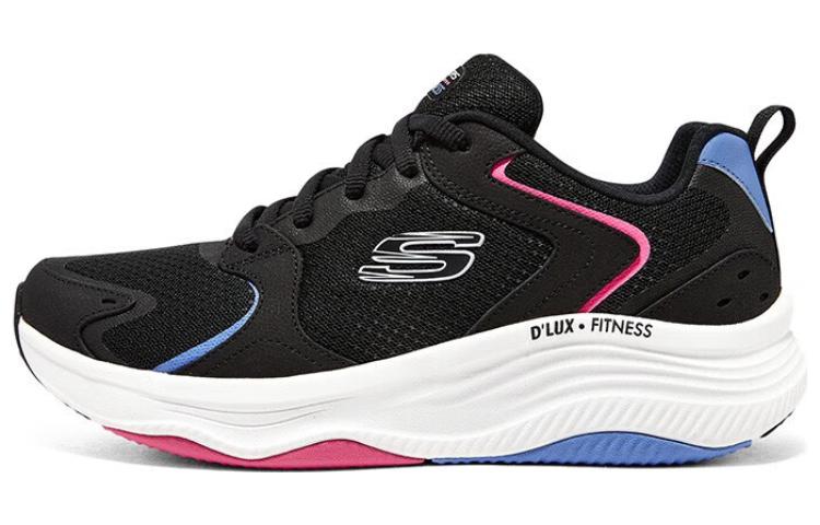 (Women) Skechers D'lux Fitness 'Black Pink' 149847-BKMT