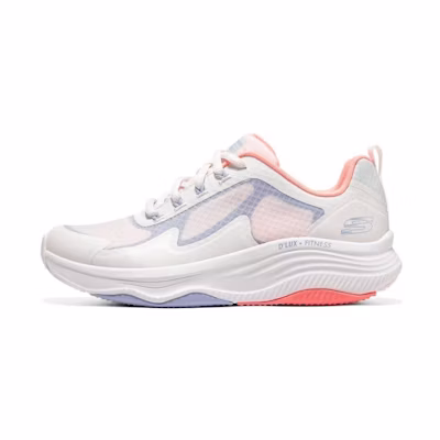 (W) Skechers D'lux Fitness 'White Orange'