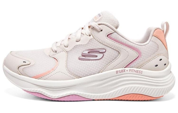 (Women) Skechers D'lux Fitness 'White Pink' 149847-LPMT