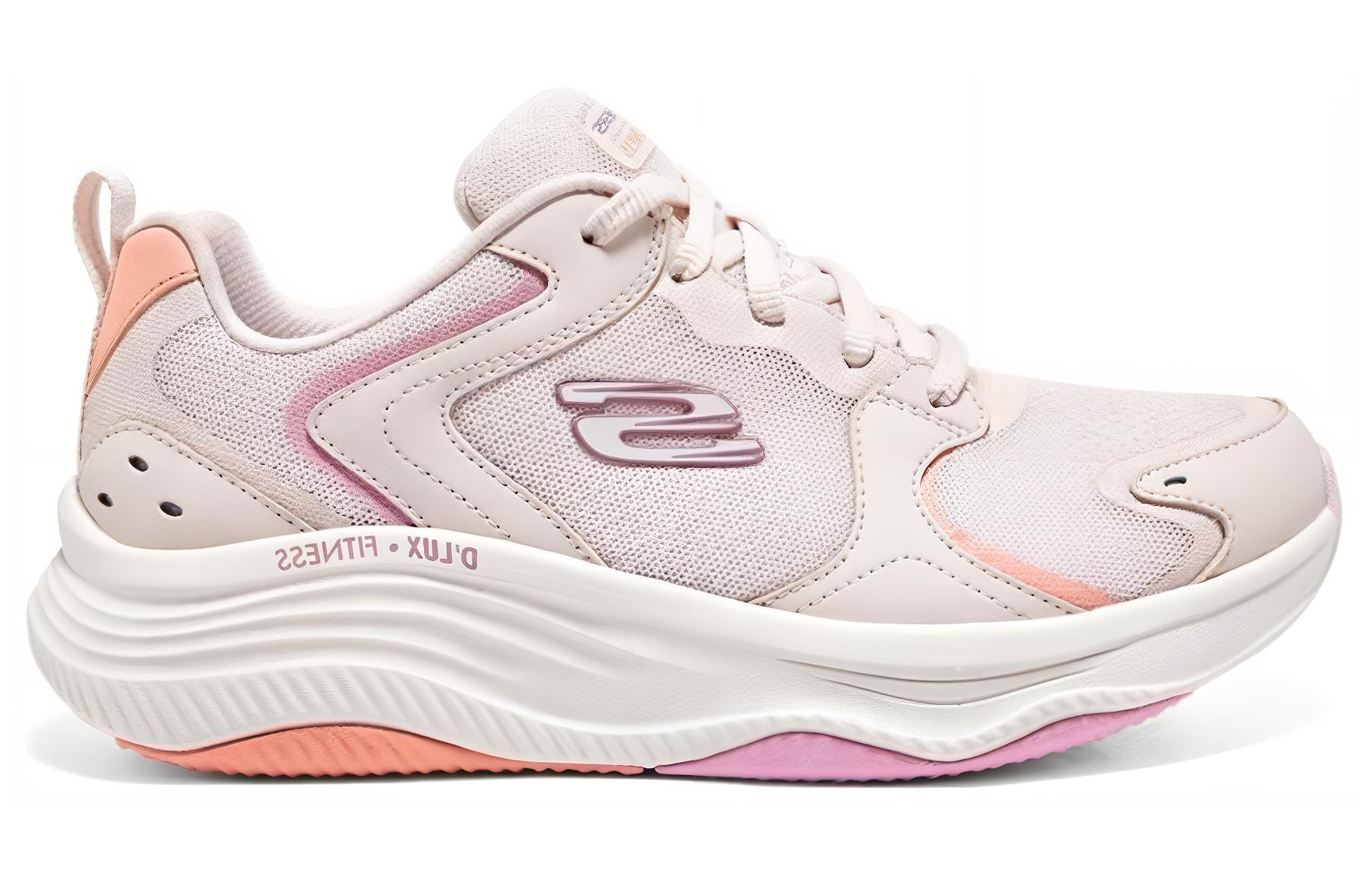 Order (W) Skechers D''lux Fitness ''Weiß Rosa'' 149847-LPMT