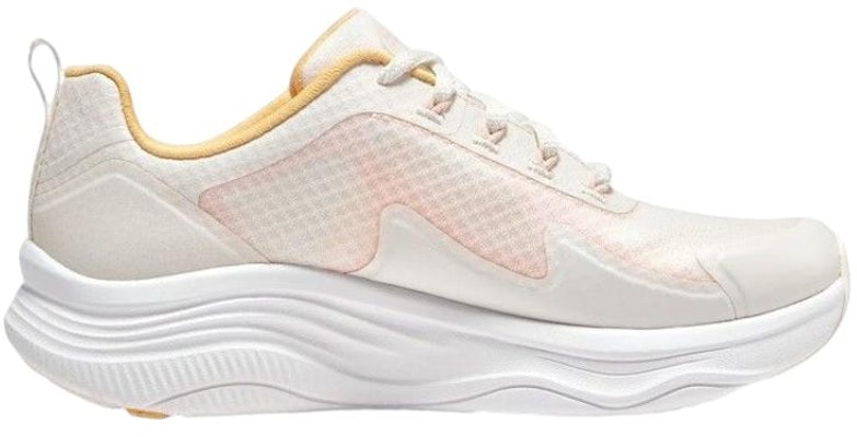 (Women) Skechers D'Lux Fitness 'White Yellow' 149899-NTMT Order (Women) Skechers D'Lux Fitness 'White Yellow' 149899-NTMT