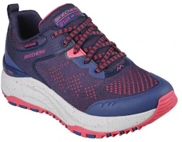 Lookbook Skechers D'lux Trail 減震防滑耐磨 低幫 戶外功能鞋 女款 紫紅色