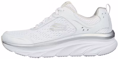(Women) Skechers D'Lux Walker-Infinite Motion 'Grey White' 149023-WSL (Women) Skechers D'Lux Walker-Infinite Motion 'Grey White' 149023-WSL