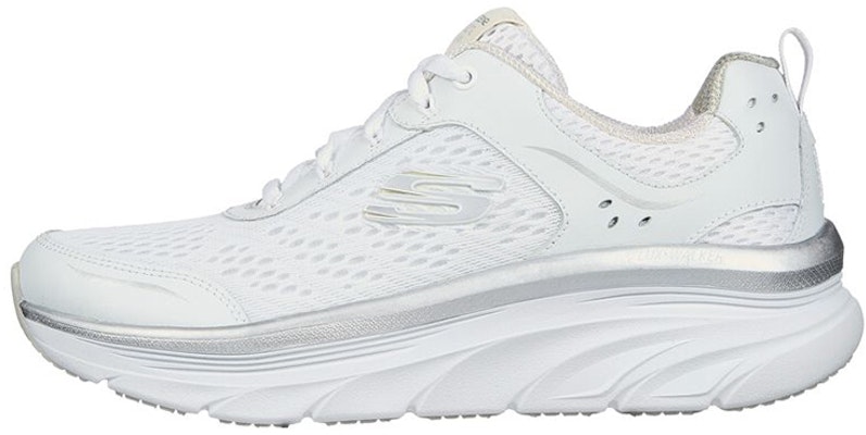 (Women) Skechers D'Lux Walker-Infinite Motion 'Grey White' 149023-WSL Buy (Women) Skechers D'Lux Walker-Infinite Motion 'Grey White' 149023-WSL