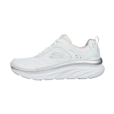 (W) Skechers D'Lux Walker-Infinite Motion 'Grey White'