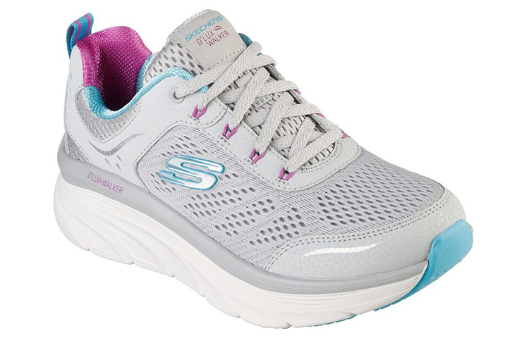 Lookbook (W) Skechers D'Lux Walker-Infinite Motion 'Kelabu' 149023-LGMT