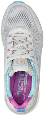 (W) Skechers D'Lux Walker-Infinite Motion 'Kelabu' 149023-LGMT Shop (W) Skechers D'Lux Walker-Infinite Motion 'Kelabu' 149023-LGMT