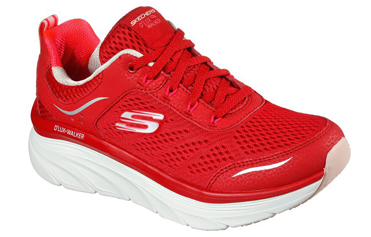 Lookbook (Women) Skechers D'Lux Walker-Infinite Motion 'Red' 149023-RED