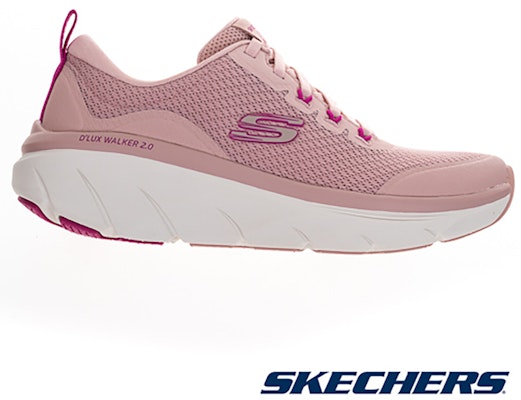 (Women) SKECHERS D'LUX WALKER 2.0 Casual Shoes - Pink Powder 150095ROS Order (Women) SKECHERS D'LUX WALKER 2.0 Casual Shoes - Pink Powder 150095ROS