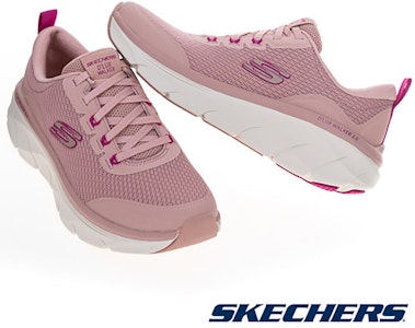 (W) SKECHERS D''LUX WALKER 2.0 Kasut Kasual - Pink Powder. 150095ROS Lookbook (W) SKECHERS D''LUX WALKER 2.0 Kasut Kasual - Pink Powder. 150095ROS