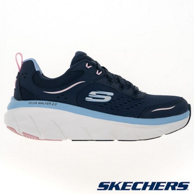 (Women) SKECHERS D'LUX WALKER 2.0 Casual Shoes Blue 150093NVPK Order (Women) SKECHERS D'LUX WALKER 2.0 Casual Shoes Blue 150093NVPK