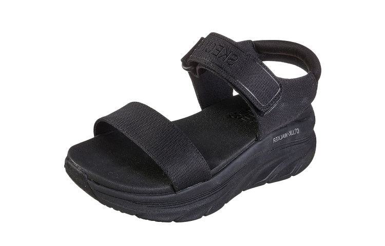 Order (Women) Skechers D'Lux Walker 'Black' 119226-BBK-YC