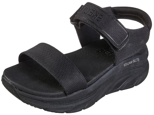 (Women) Skechers D'Lux Walker 'Black' 119226-BBK-YC Order (Women) Skechers D'Lux Walker 'Black' 119226-BBK-YC