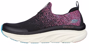(Women) Skechers D'Lux Walker 'Black Comfort' 149814-BKMT (Women) Skechers D'Lux Walker 'Black Comfort' 149814-BKMT