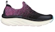 Order (W) Skechers D'Lux Walker 'Keselesaan Hitam' 149814-BKMT