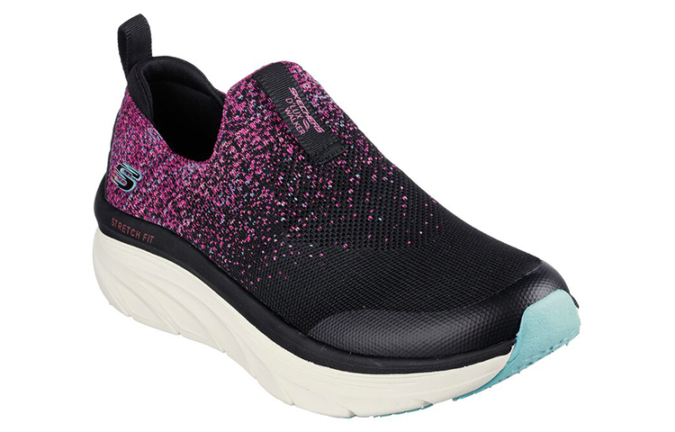 Lookbook (W) Skechers D'Lux Walker 'Comodidad Negra' 149814-BKMT