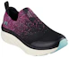 Lookbook (W) Skechers D'Lux Walker 'Comodidad Negra' 149814-BKMT