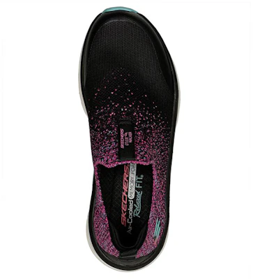 (W) Skechers D'Lux Walker 'Comodidad Negra' 149814-BKMT Shop (W) Skechers D'Lux Walker 'Comodidad Negra' 149814-BKMT