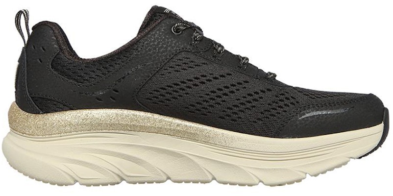 (Women) Skechers D'Lux Walker 'Black Gold' 149337-BKGD Order (Women) Skechers D'Lux Walker 'Black Gold' 149337-BKGD