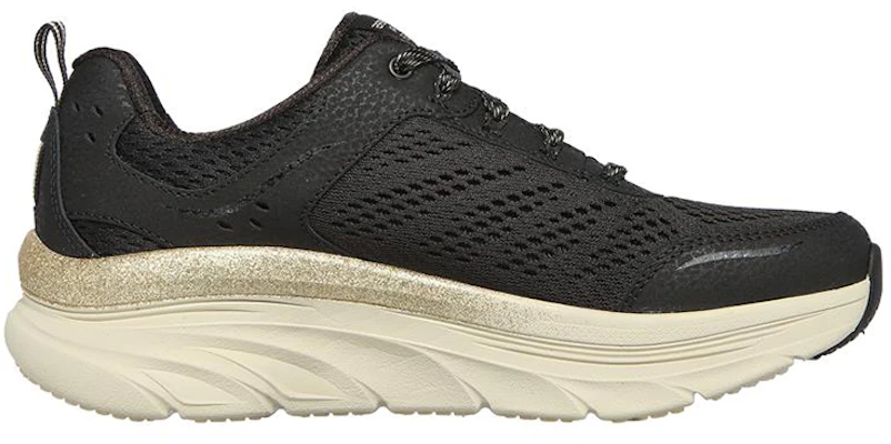 (W) (女性用) スケッチャーズ D'Lux Walker 'ブラック ゴールド' 149337-BKGD 149337-BKGD Order (W) (女性用) スケッチャーズ D'Lux Walker 'ブラック ゴールド' 149337-BKGD 149337-BKGD