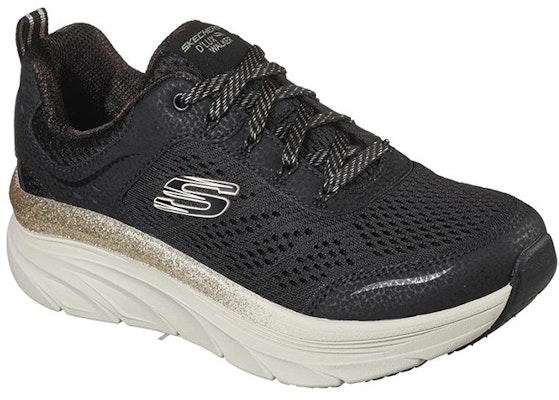 (W) Skechers D'Lux Walker 'Negro Oro' 149337-BKGD Lookbook (W) Skechers D'Lux Walker 'Negro Oro' 149337-BKGD