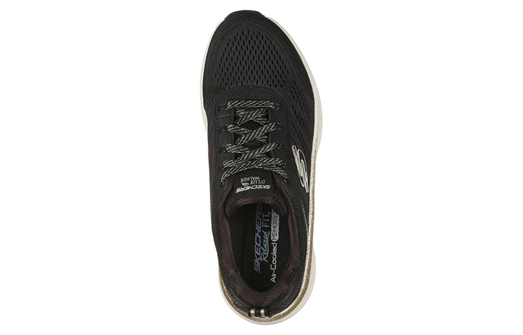 Shop (W) (女性用) スケッチャーズ D'Lux Walker 'ブラック ゴールド' 149337-BKGD 149337-BKGD