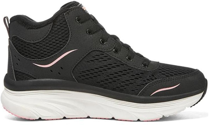 (W) 스케쳐스 D'Lux 워커 블랙 미드탑 (Skechers D'Lux 워커 블랙) 167316-BKPK Order (W) 스케쳐스 D'Lux 워커 블랙 미드탑 (Skechers D'Lux 워커 블랙) 167316-BKPK